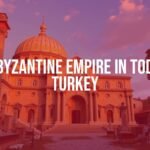 A grand Byzantine cathedral in Anatolia, golden mosaics, ancient ruins, historical atmosphere, realistic.
