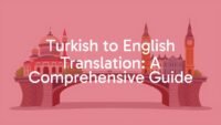 A bridge connecting two distinct cultures, one side with Turkish landmarks like the Hagia Sophia, the other with English landmarks like Big Ben, in a warm, welcoming color palette, symbolic and illustrative.