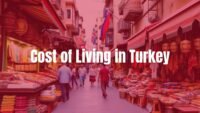 A vibrant street scene in Turkey with a mix of modern and traditional elements, bustling marketplace, colorful textiles, realistic style.