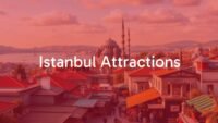 Istanbul skyline with a grand mosque and the Bosphorus, bustling streets, spice market, mix of ancient and modern architecture, vibrant colors, realistic.